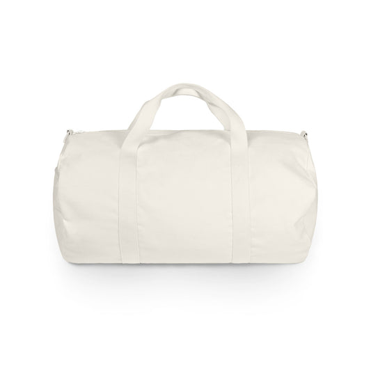 CANVAS DUFFEL BAG - Cream