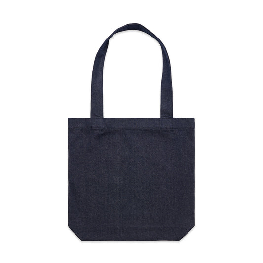 DENIM CARRIE TOTE - Indigo