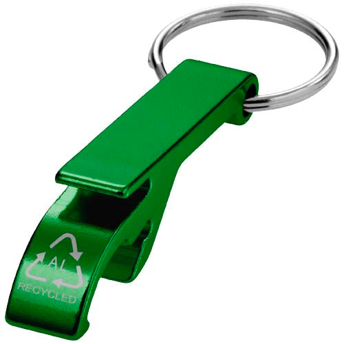 Tao RCS recycled aluminium bottle and can opener with keychain