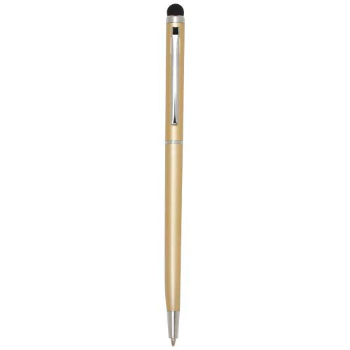 Ore aluminium ballpoint pen with stylus (blue ink)