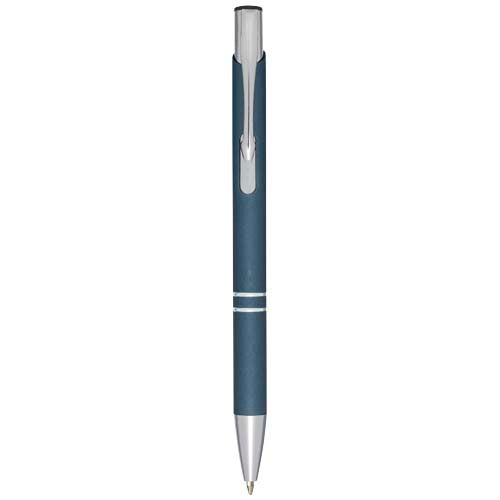 Moneta soft touch ballpoint pen (black ink)