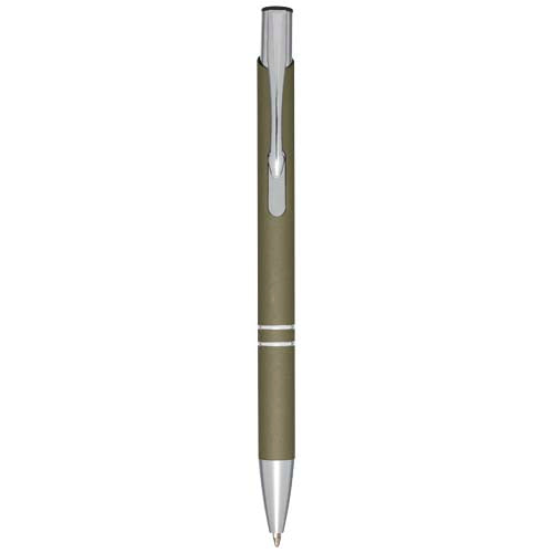 Moneta soft touch ballpoint pen (black ink)