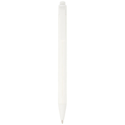 Chartik monochromatic recycled paper ballpoint pen with matte finish (black ink)