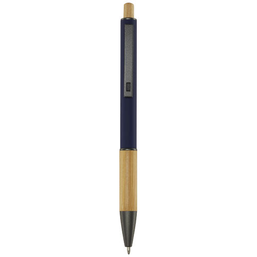 Darius recycled aluminium ballpoint pen (blue ink)