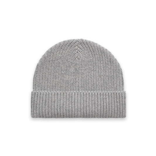 GAUGE BEANIE GREY MARLE - Athletic Heather