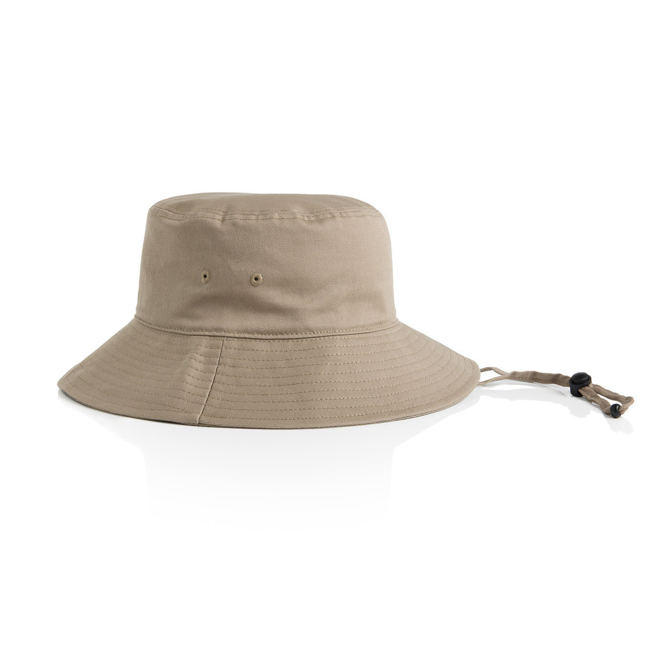 WIDE BRIM BUCKET HAT - Khaki