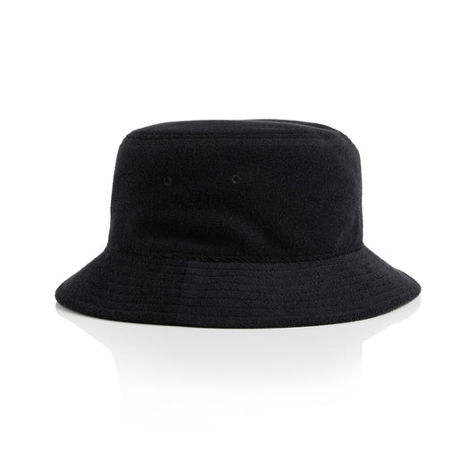 TERRY BUCKET HAT - Black
