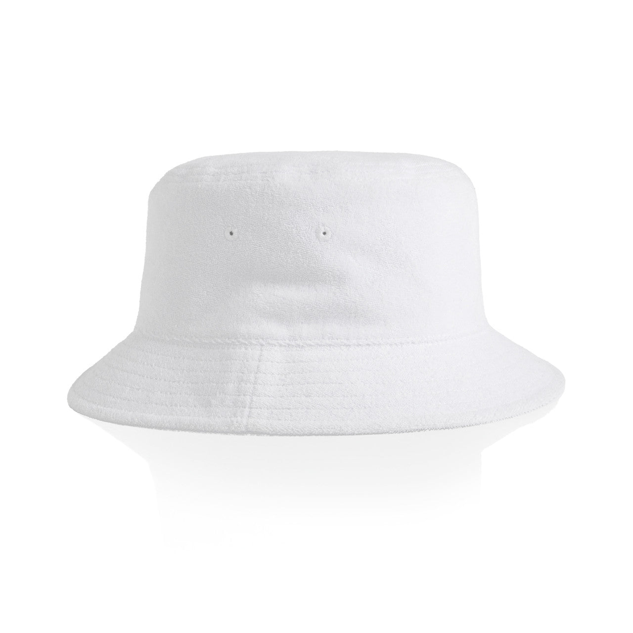 TERRY BUCKET HAT - White