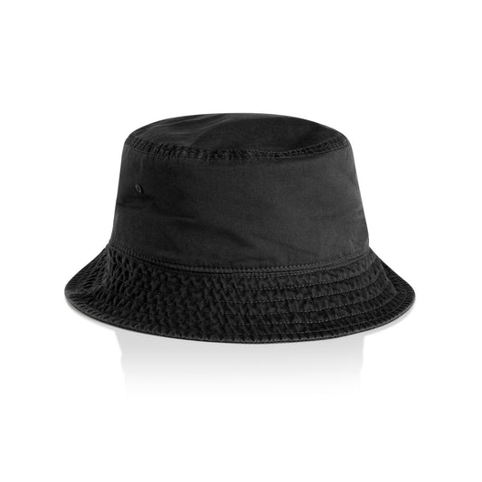 FADED BUCKET HAT - Faded Black