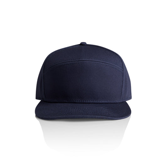 STOCK 7-PANEL CAP - Midnight Blue