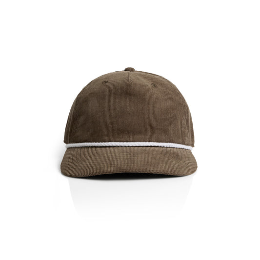 CLASS CORD ROPE CAP - Walnut/White
