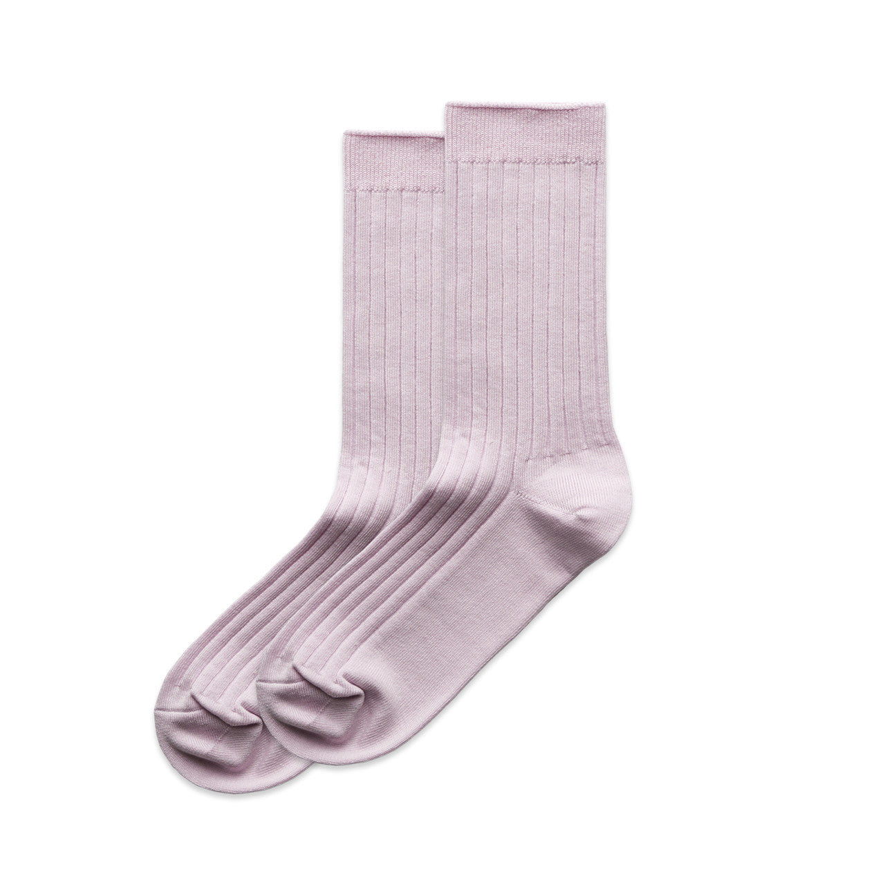 WO' RIB SOCK (2PK) - Orchid