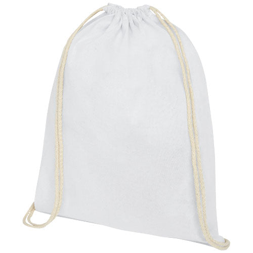Oregon 140 g/m² cotton drawstring bag 5L