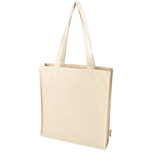 Florida 270 g/m² GRS recycled gusset tote bag 14L