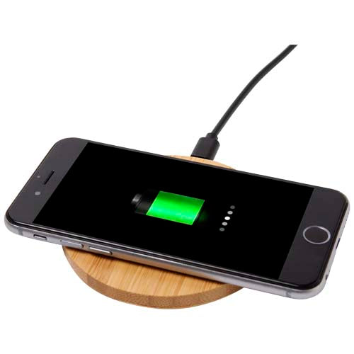 Essence 15W bamboo wireless charging pad