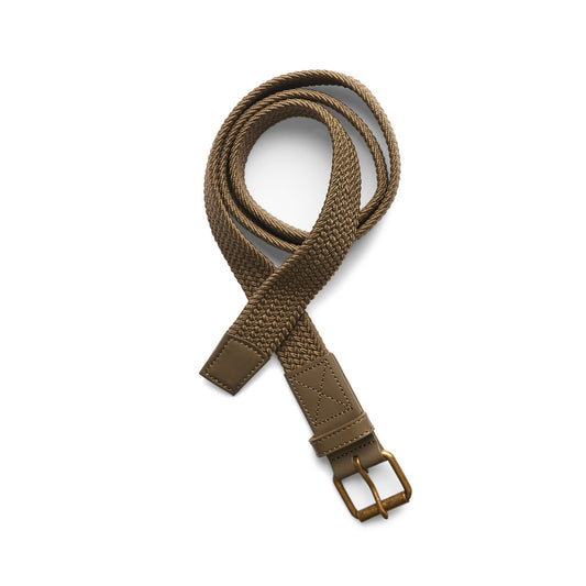 MESH BELT - Walnut