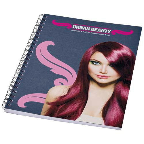 Desk-Mate® A5 colour spiral notebook