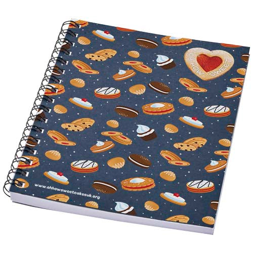 Desk-Mate® A6 colour spiral notebook