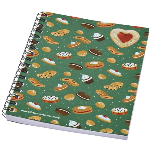 Desk-Mate® A6 colour spiral notebook