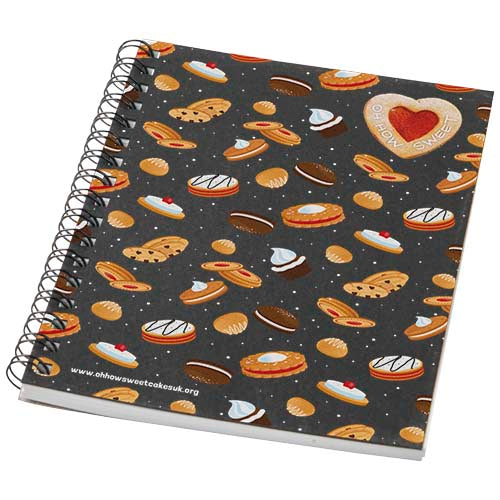 Desk-Mate® A6 colour spiral notebook