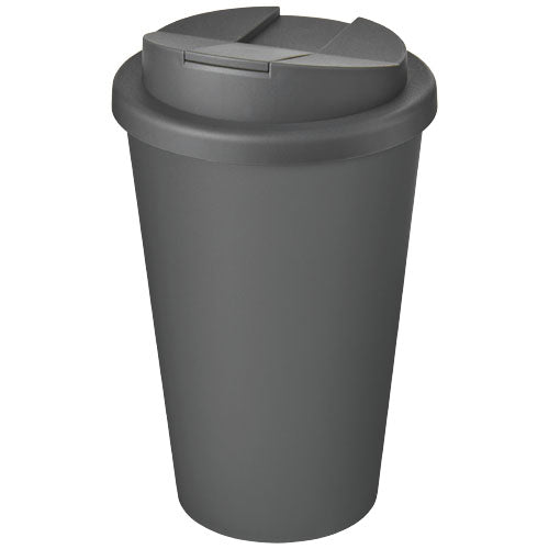 Americano® Eco 350 ml recycled tumbler with spill-proof lid