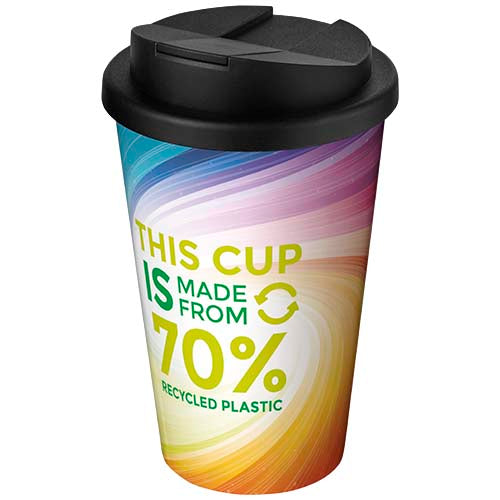 Brite-Americano® Eco 350 ml spill-proof insulated tumbler