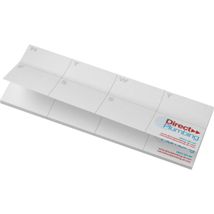 Sticky-Mate® recycled sticky notes with printed planner (50 sheets)