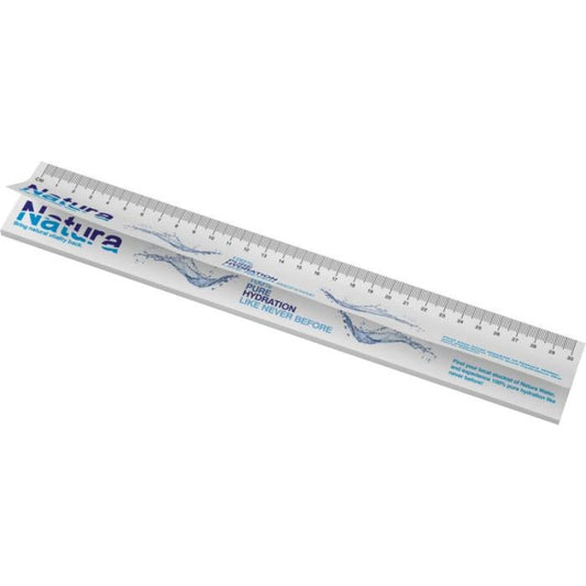 Sticky-Mate® recycled sticky notes with printed 30 cm ruler (50 sheets)