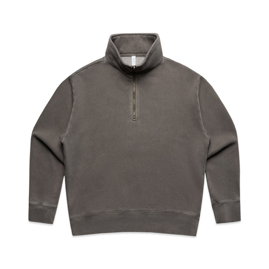 WOS RELAX FADED HALF ZIP - Faded Grey