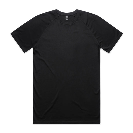 STAPLE RAGLAN TEE - Black