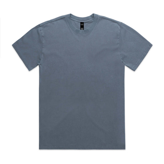 HEAVY FADED TEE - Faded Indigo