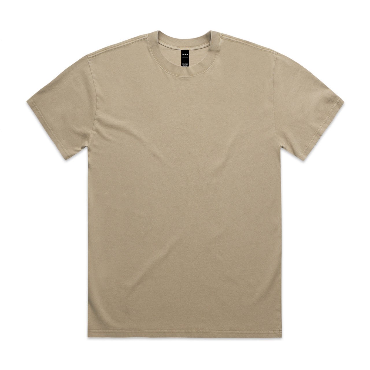 HEAVY FADED TEE - Faded Khaki