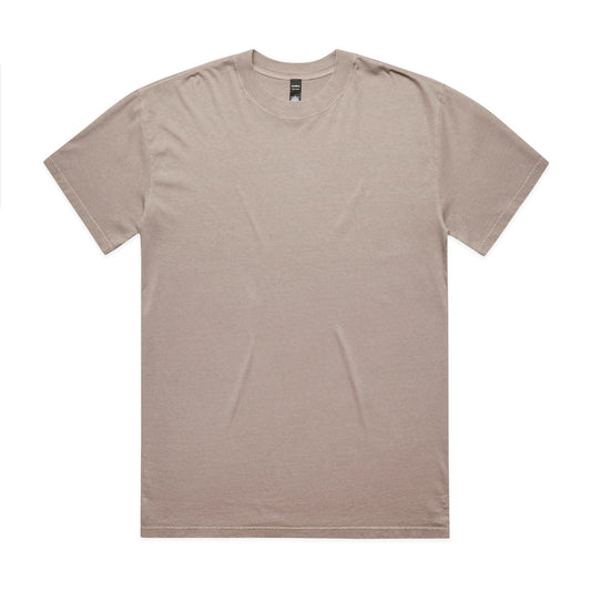HEAVY FADED TEE - Faded Mushroom