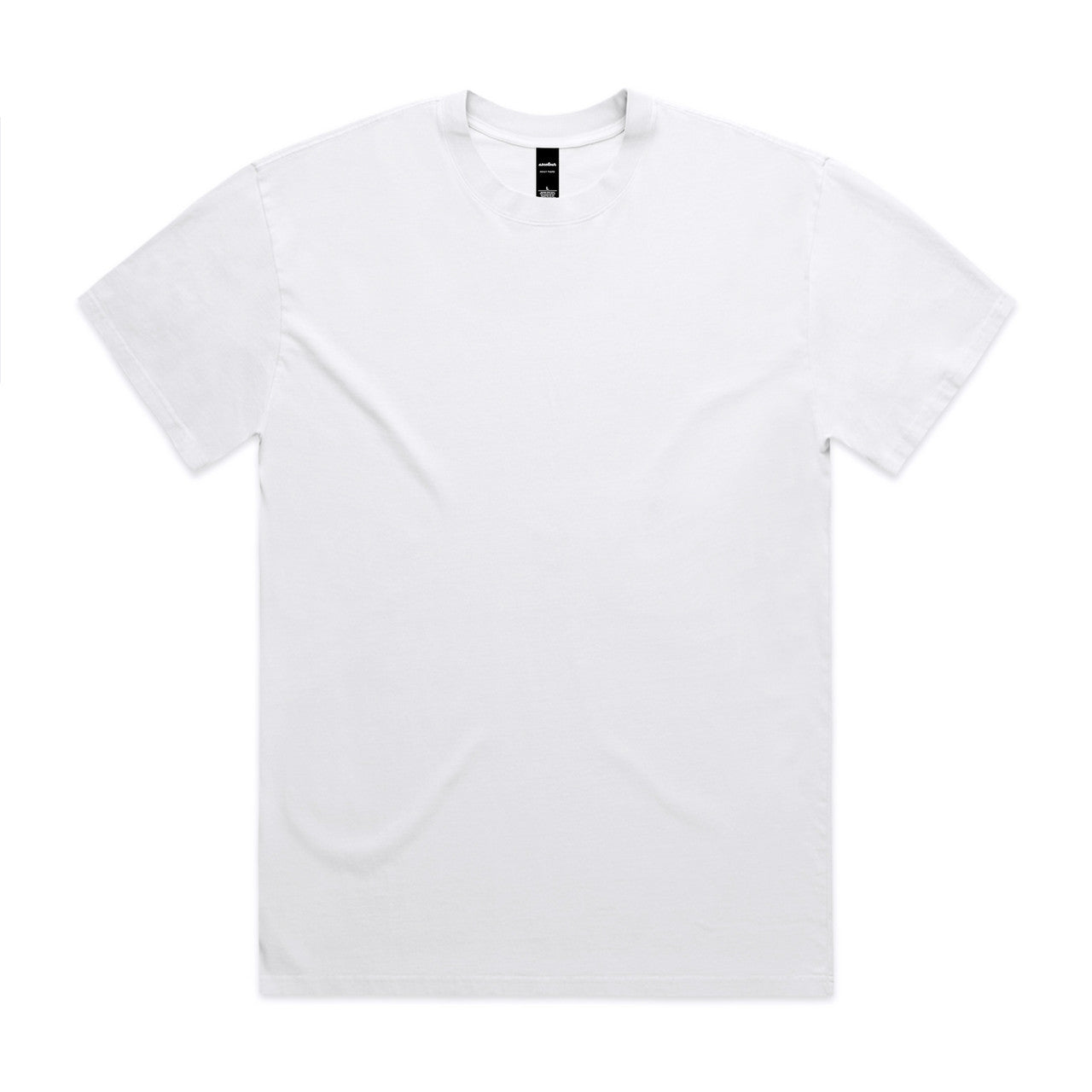 HEAVY FADED TEE - Faded White