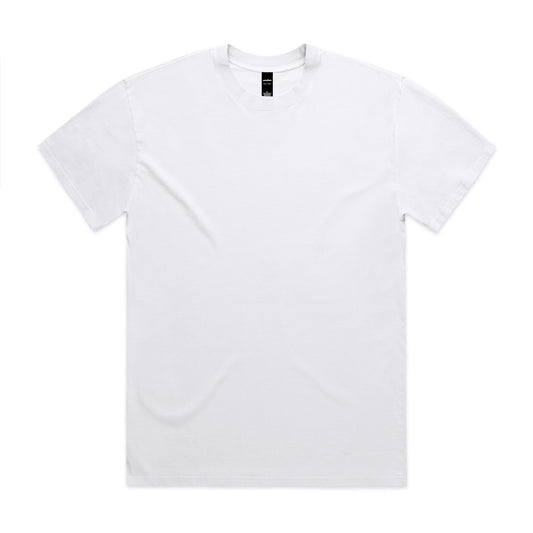HEAVY FADED TEE - Faded White