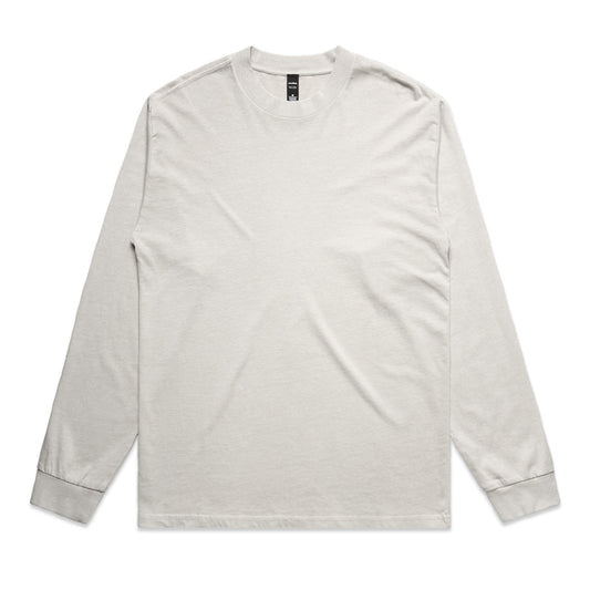 HEAVY FADED LS TEE - Faded Bone