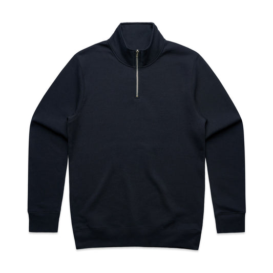 HALF ZIP CREW - Navy