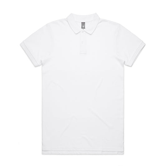 PIQUE POLO - White