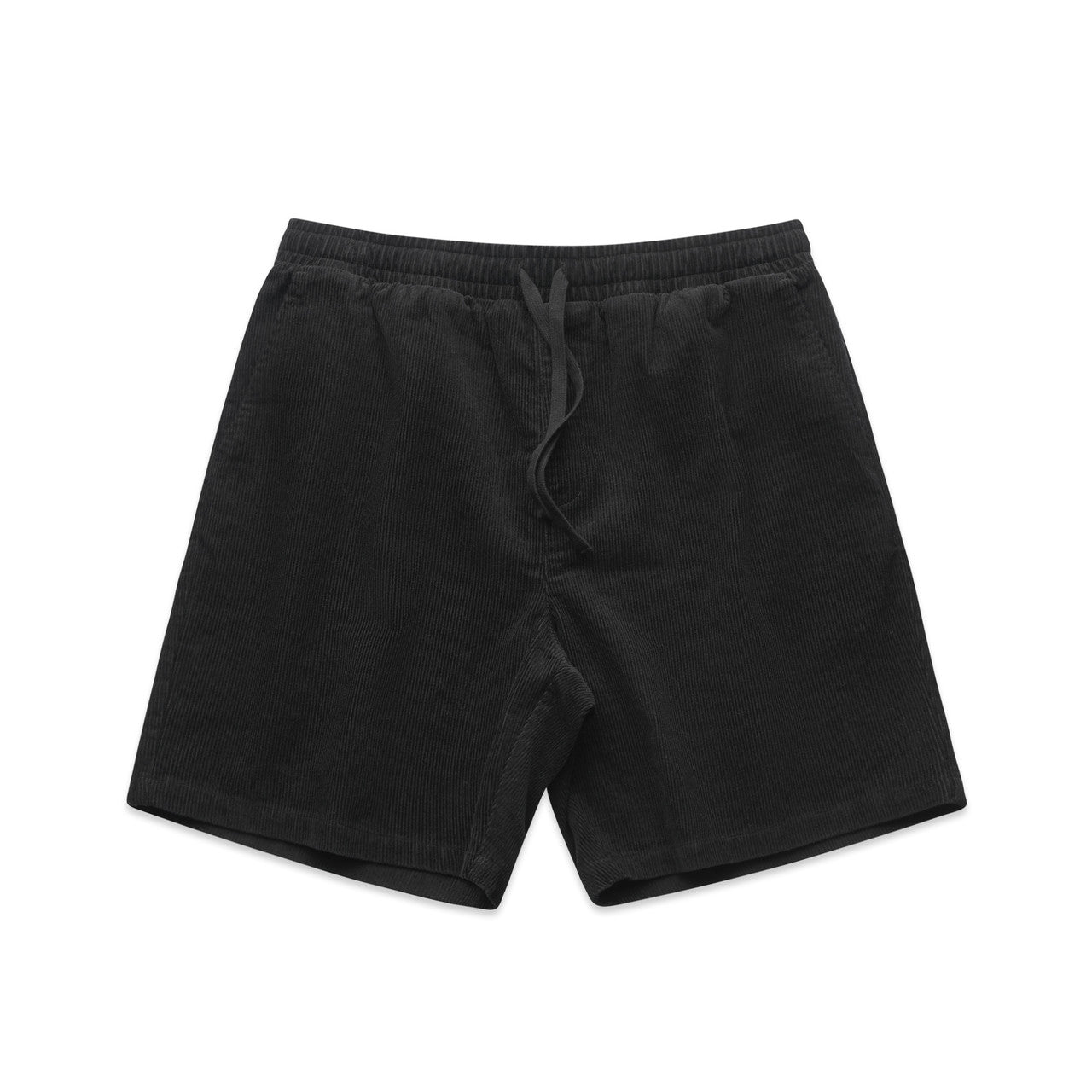 CORD SHORTS - Black
