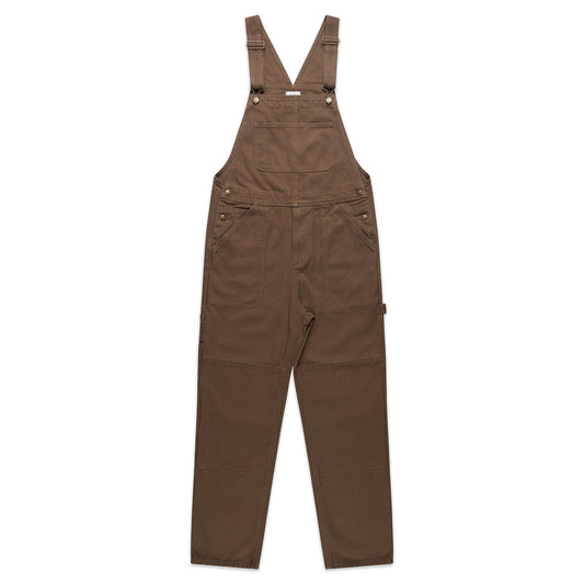 CANVAS OVERALLS - Walnut