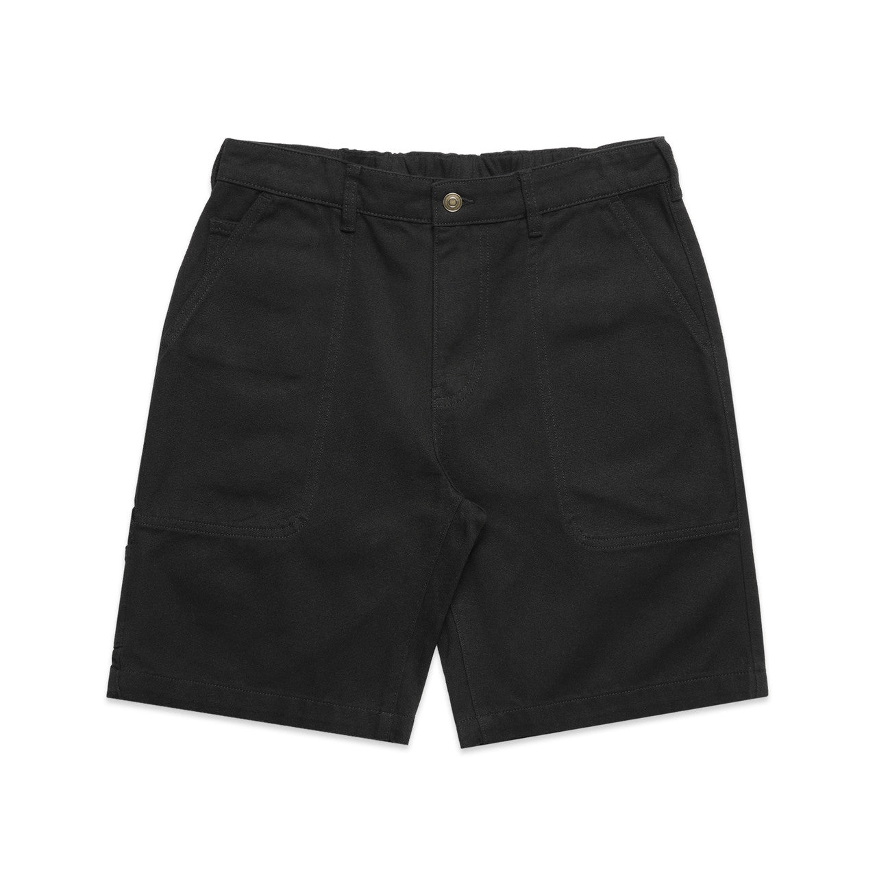 CANVAS SHORTS - Black