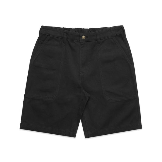 CANVAS SHORTS - Black