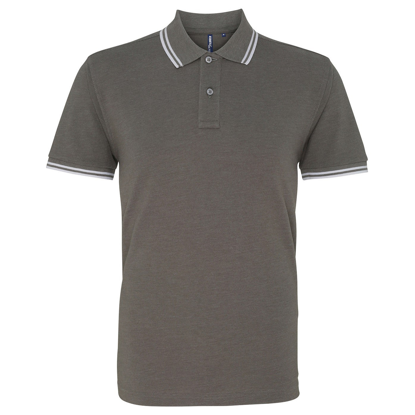 Men's classic fit tipped polo