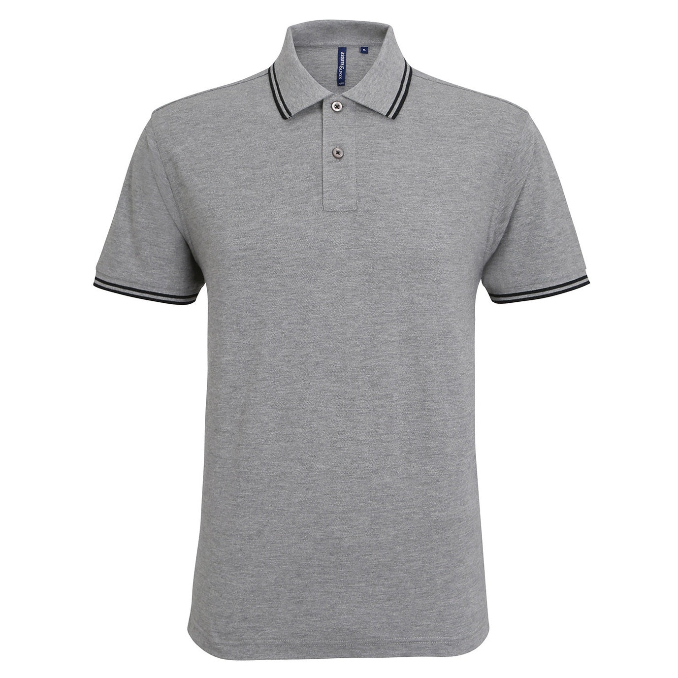 Men's classic fit tipped polo