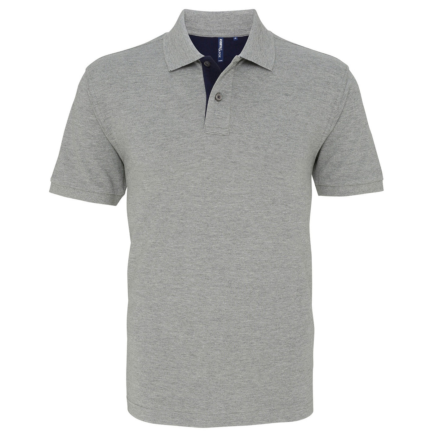 Men's classic fit contrast polo