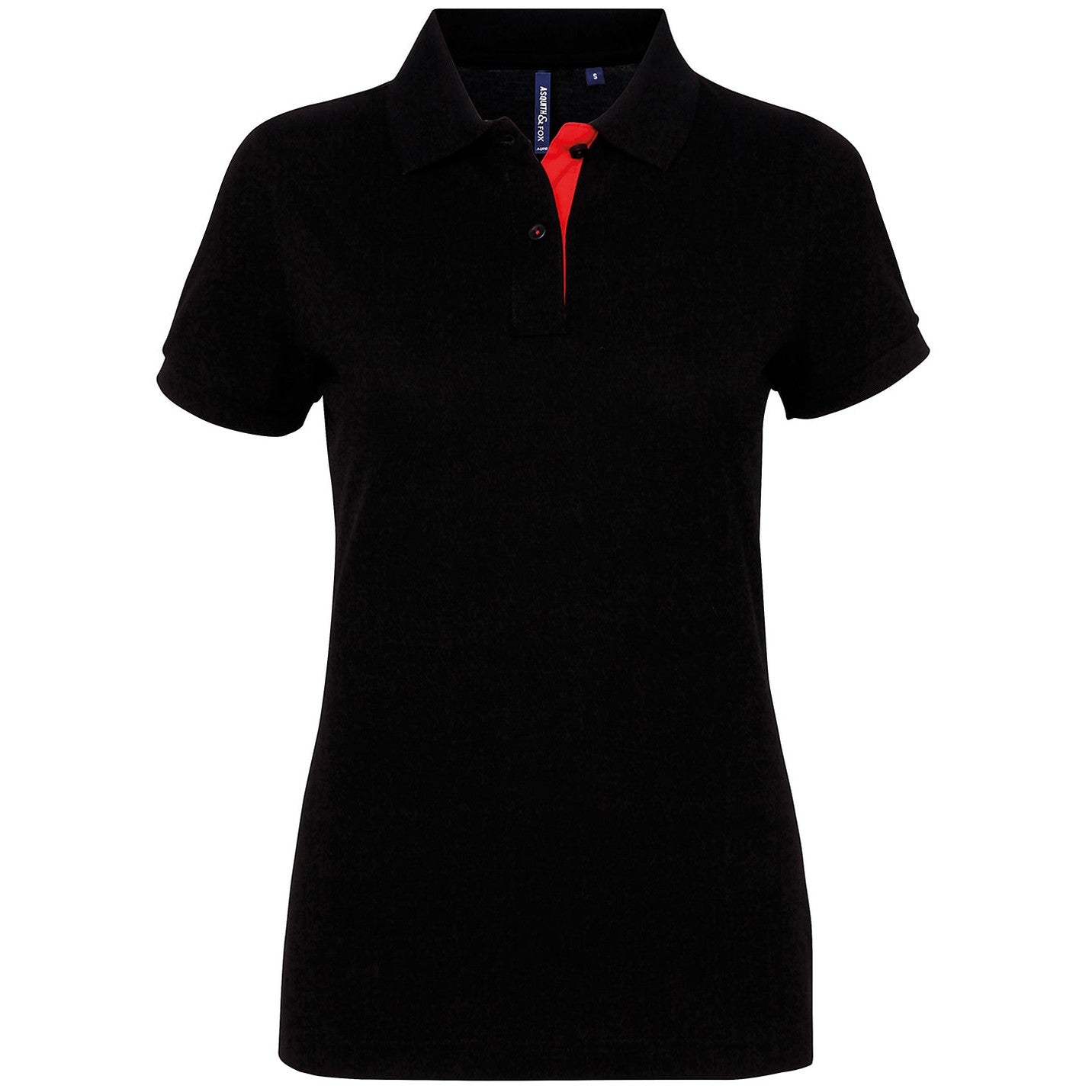 Women's contrast polo