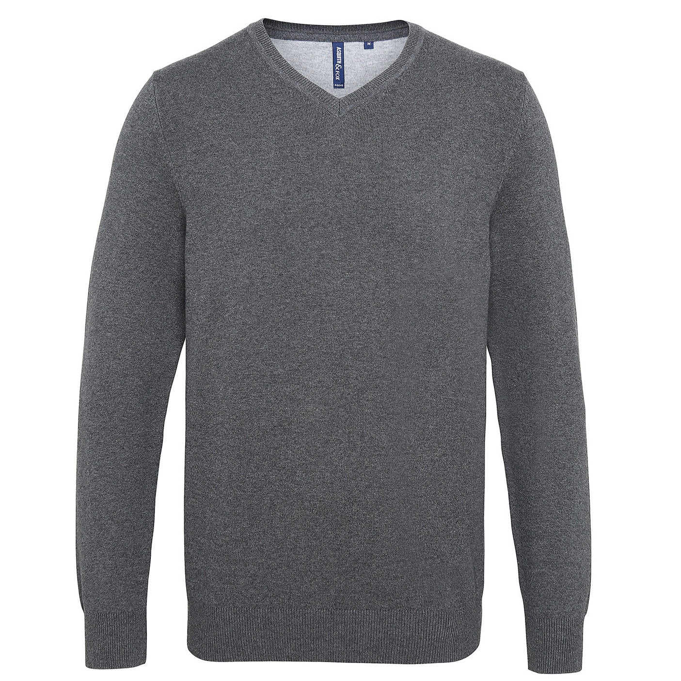 Men's cotton blend v-neck sweater