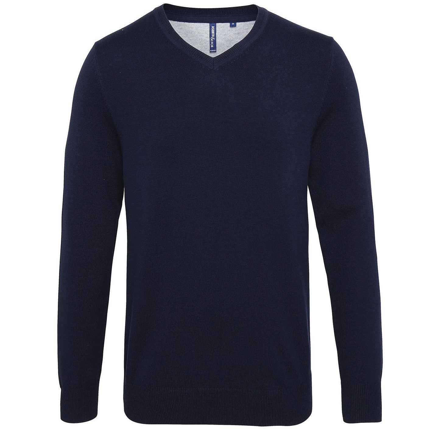 Men's cotton blend v-neck sweater