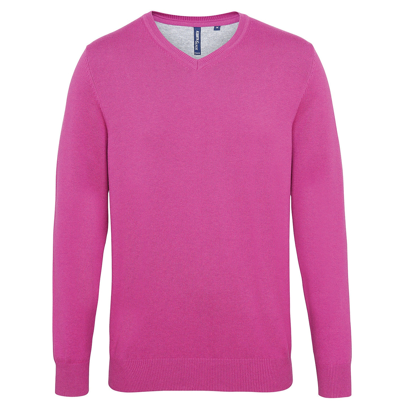 Men's cotton blend v-neck sweater