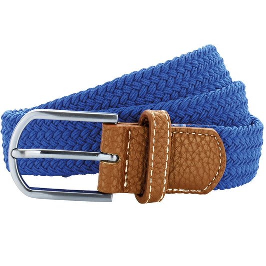Braid stretch belt